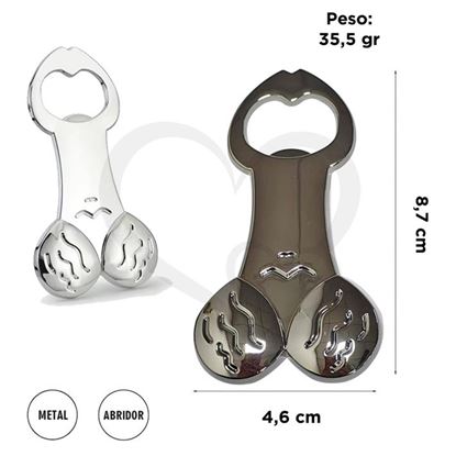 Destapador con forma de pene
